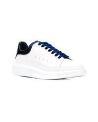 Baskets basses en cuir blanches Alexander McQueen