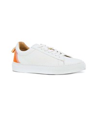 Baskets basses en cuir blanches Buscemi