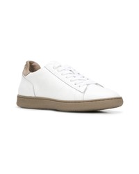 Baskets basses en cuir blanches Rov