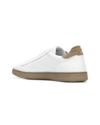 Baskets basses en cuir blanches Rov