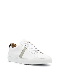 Baskets basses en cuir blanches Low Brand