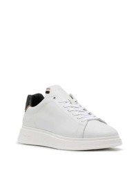 Baskets basses en cuir blanches BOSS