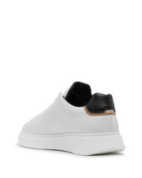 Baskets basses en cuir blanches BOSS