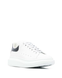 Baskets basses en cuir blanches Alexander McQueen