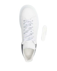 Baskets basses en cuir blanches Alexander McQueen