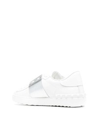 Baskets basses en cuir blanches Valentino Garavani