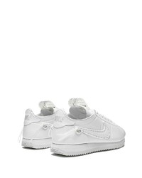 Baskets basses en cuir blanches Nike