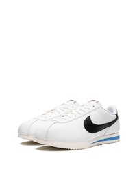 Baskets basses en cuir blanches Nike