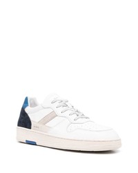 Baskets basses en cuir blanches D.A.T.E