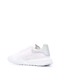 Baskets basses en cuir blanches Alexander McQueen