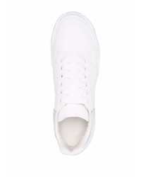 Baskets basses en cuir blanches Alexander McQueen