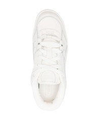 Baskets basses en cuir blanches Puma