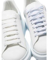 Baskets basses en cuir blanches Alexander McQueen