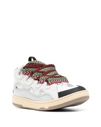 Baskets basses en cuir blanches Lanvin