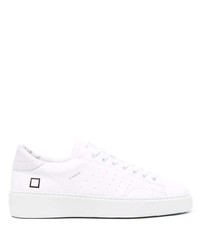 Baskets basses en cuir blanches D.A.T.E