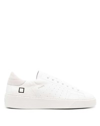 Baskets basses en cuir blanches D.A.T.E