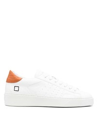 Baskets basses en cuir blanches D.A.T.E