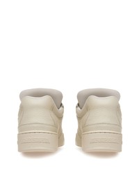 Baskets basses en cuir blanches Bally