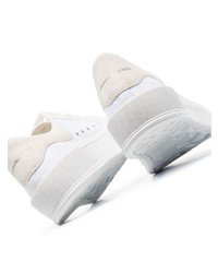 Baskets basses en cuir blanches Alexander McQueen