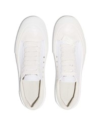 Baskets basses en cuir blanches Alexander McQueen