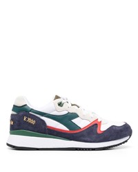 Baskets basses en cuir blanches Diadora