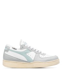 Baskets basses en cuir blanches Diadora