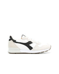 Baskets basses en cuir blanches Diadora