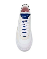 Baskets basses en cuir blanches Nike