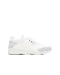 Baskets basses en cuir blanches DSQUARED2