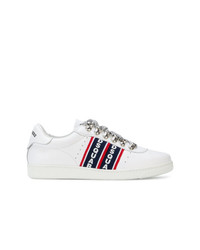 Baskets basses en cuir blanches DSQUARED2