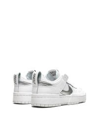 Baskets basses en cuir blanches Nike