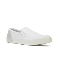 Baskets basses en cuir blanches Premiata