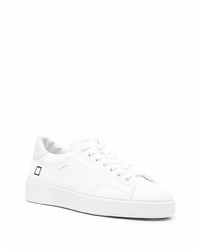 Baskets basses en cuir blanches D.A.T.E