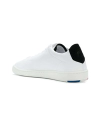 Baskets basses en cuir blanches Le Coq Sportif