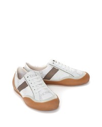 Baskets basses en cuir blanches JW Anderson