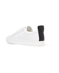 Baskets basses en cuir blanches Marc Jacobs