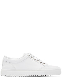 Baskets basses en cuir blanches Etq Amsterdam