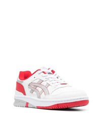 Baskets basses en cuir blanches Asics