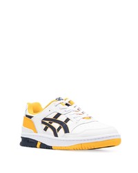 Baskets basses en cuir blanches Asics