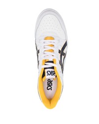 Baskets basses en cuir blanches Asics