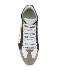 Baskets basses en cuir blanches DSQUARED2