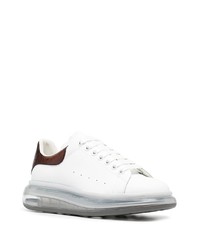 Baskets basses en cuir blanches Alexander McQueen