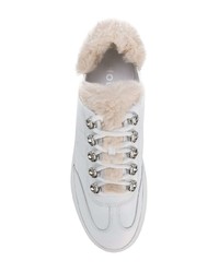 Baskets basses en cuir blanches Hogan