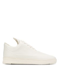 Baskets basses en cuir blanches Filling Pieces