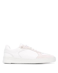 Baskets basses en cuir blanches Filling Pieces