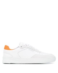 Baskets basses en cuir blanches Filling Pieces