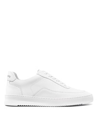 Baskets basses en cuir blanches Filling Pieces