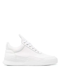 Baskets basses en cuir blanches Filling Pieces