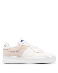 Baskets basses en cuir blanches Filling Pieces