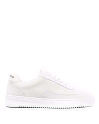 Baskets basses en cuir blanches Filling Pieces